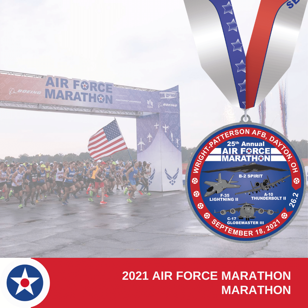 Marathon Medal Air Force Marathon